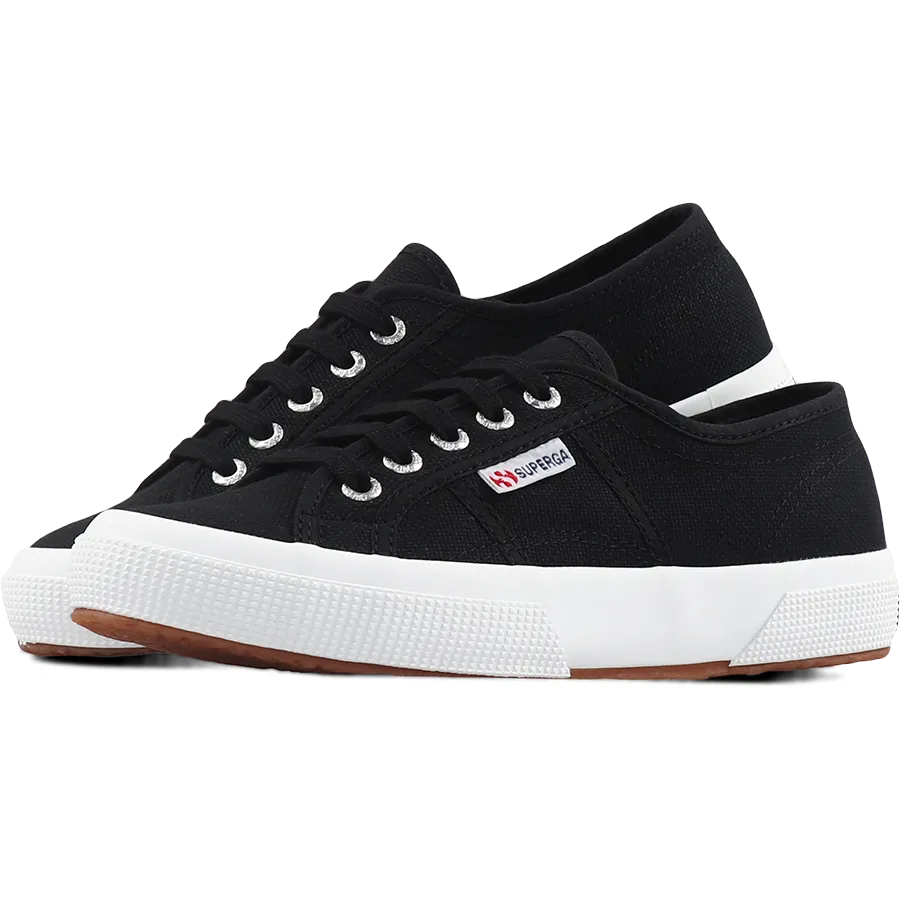 Superga Classic 2750 Black Full White