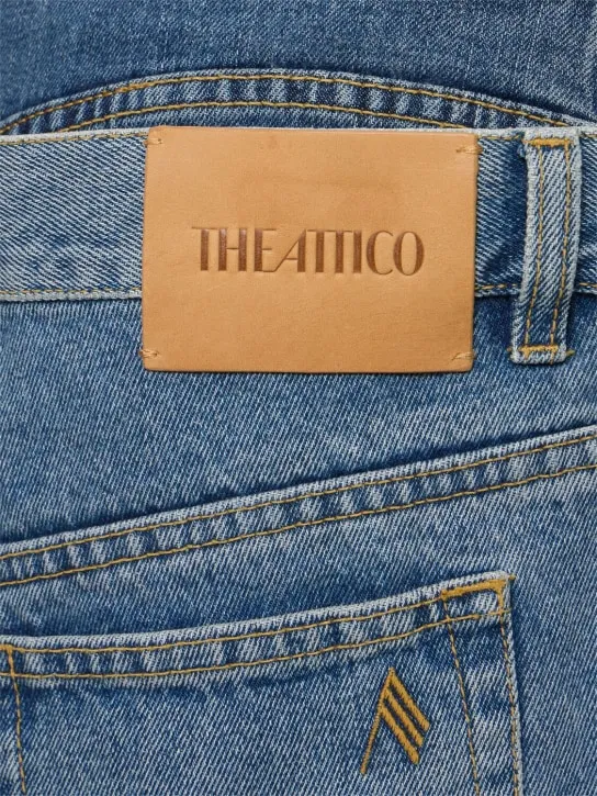 The Attico   Low rise wide jeans 