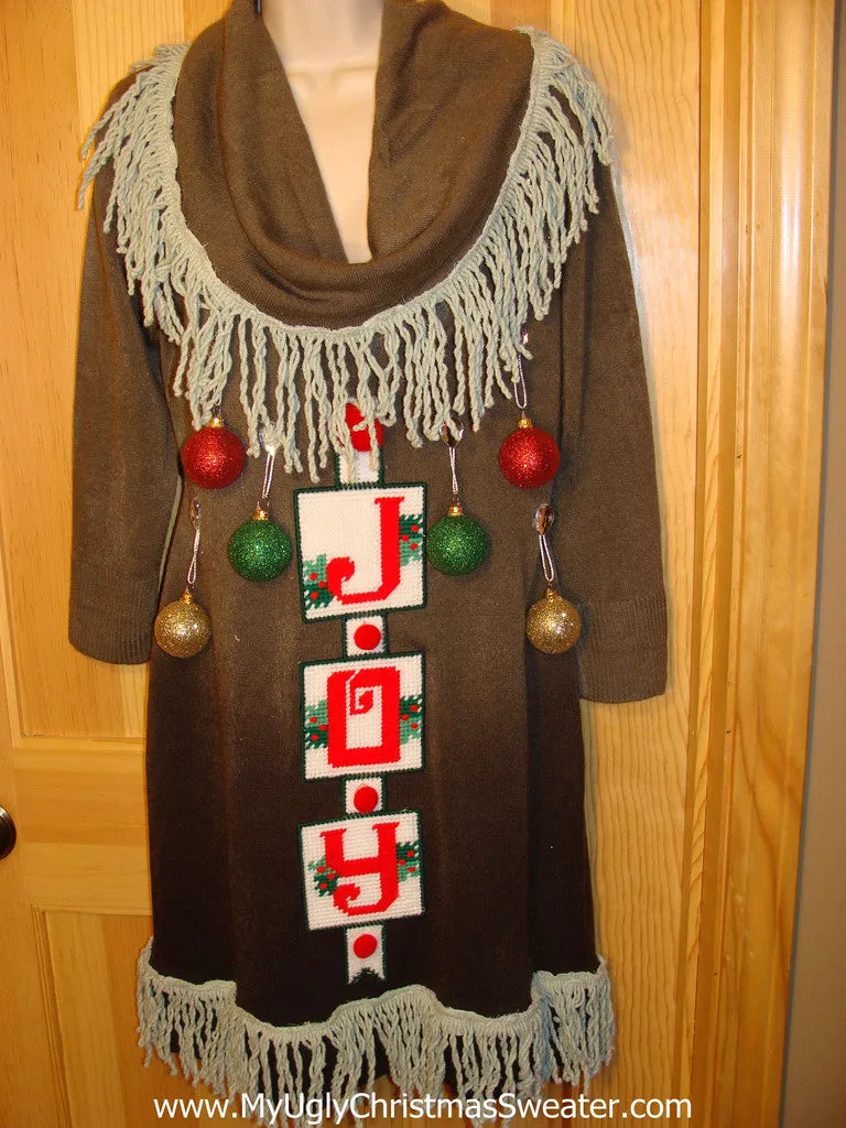 Ugly Christmas Sweater Party Tacky Dress Size L (d16)