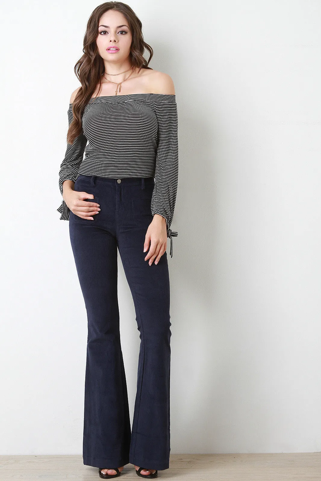 Vintage Suede Bell Bottoms