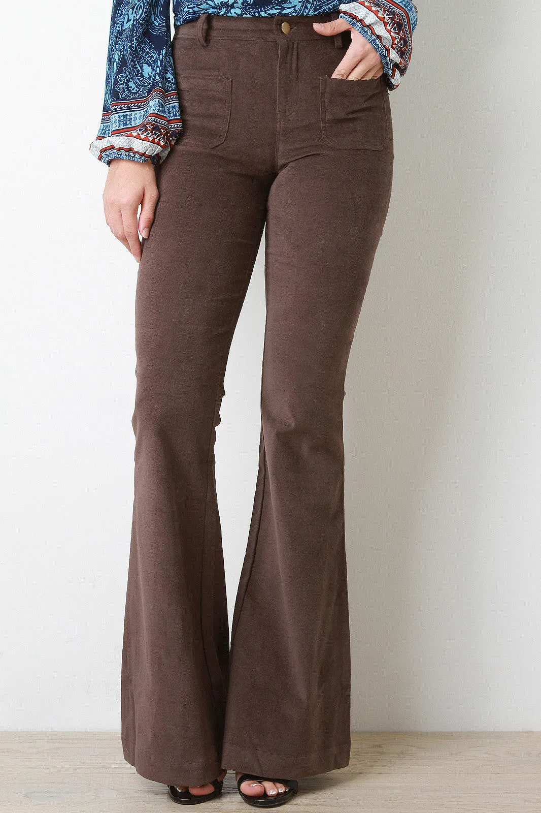 Vintage Suede Bell Bottoms