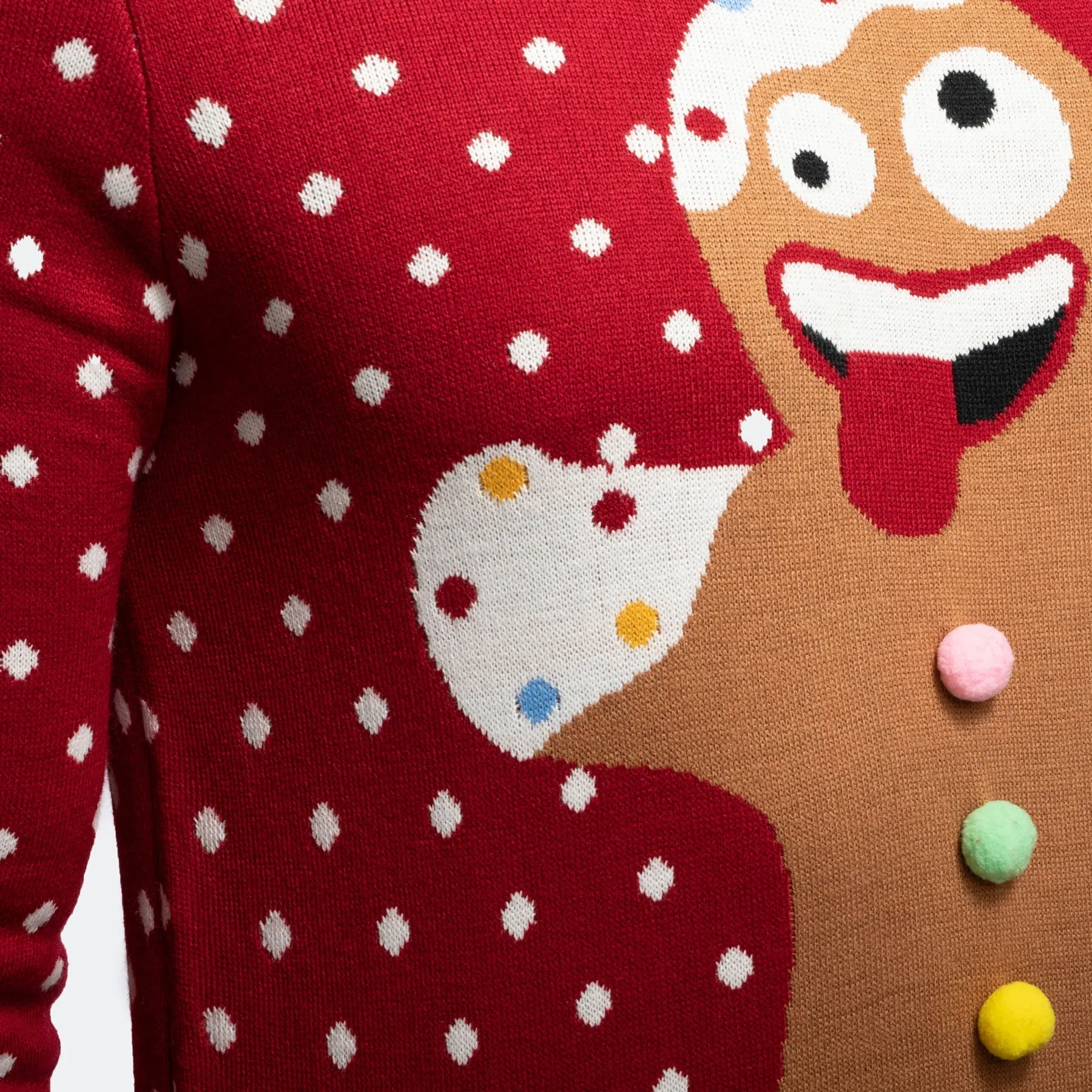 Women's Gingerbread Christmas Jumper